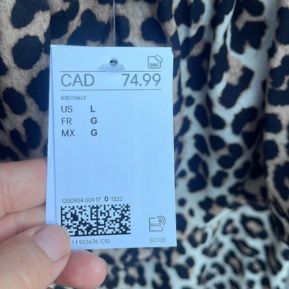 Leopard Print Dress - Picture 3 of 4